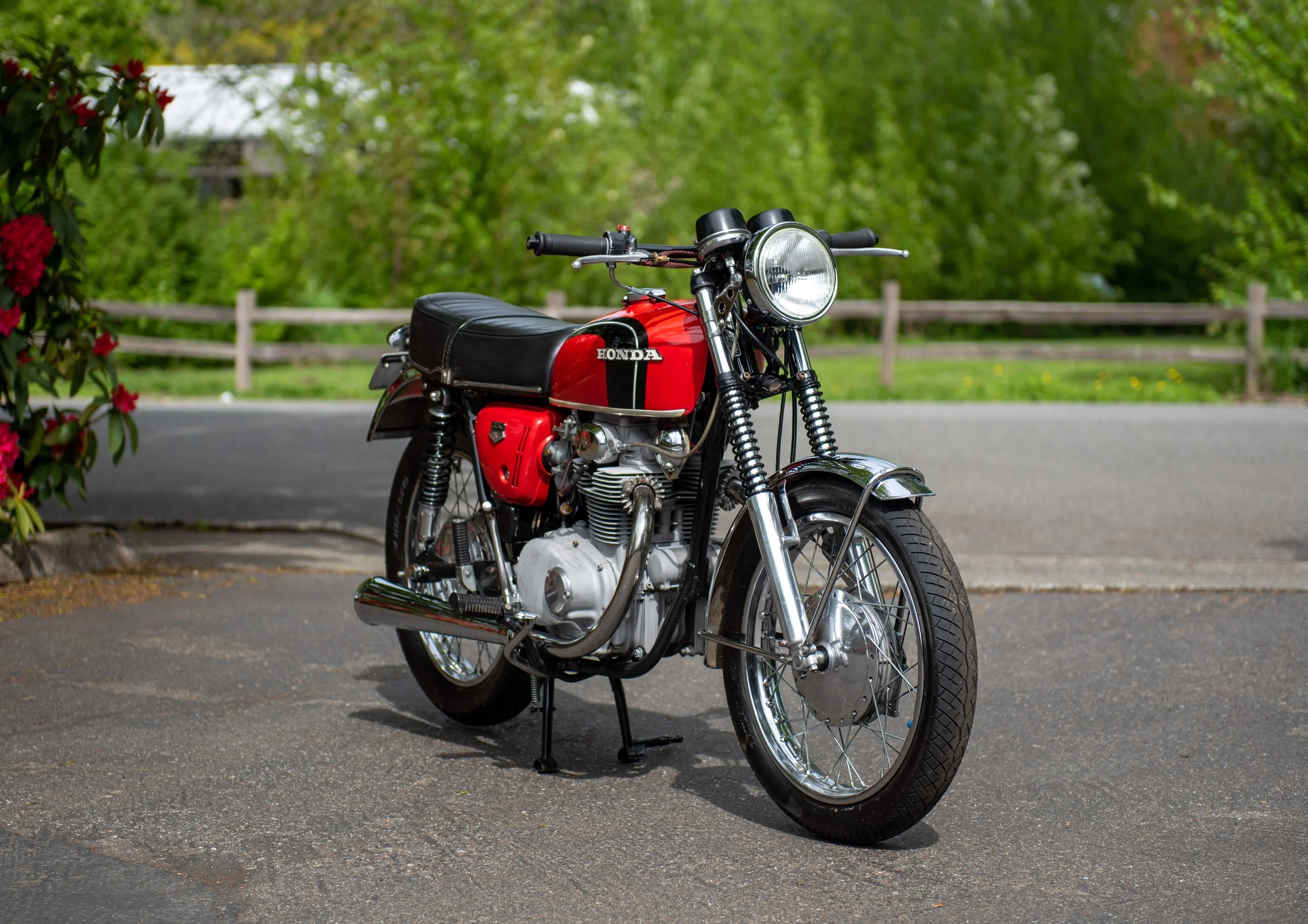 1971 Honda CB350 — Northwest European